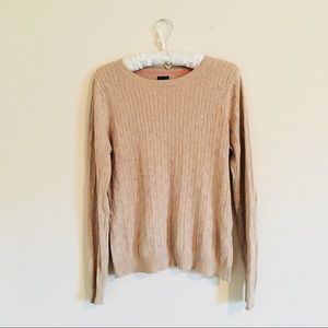 IZOD tan sweater